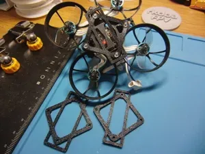 1S LiPo 300/450mAh Battery Holder V1 (Tight Fit)