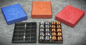 20xD6 Dice Box With Magnets