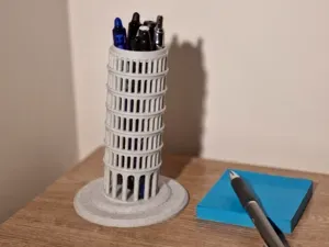 Leaning Tower of Pisa Pen Holder