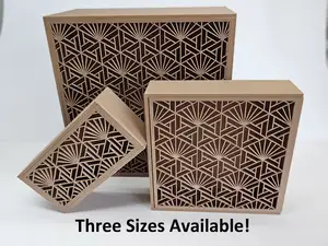 Box - Dovetail Lid - Kumiko Style
