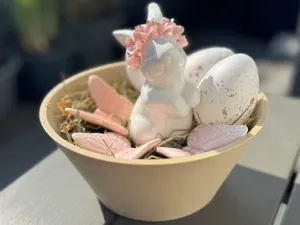 Osternest - Korb für Ostern und Dekoration