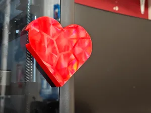 P1S / X1C Simple Heart Handle