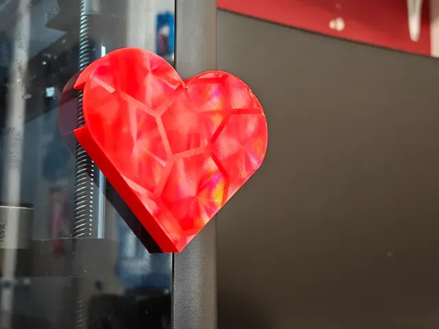 P1S / X1C Simple Heart Handle