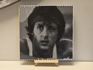 Rocky Balboa Halftone Wall Art by Ikonic3D