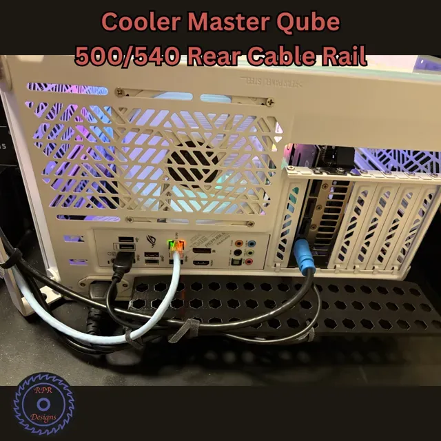 Cooler Master Qube 500/540 Rear Cable Rail — Фото 2 из 2