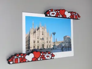 Valentine's Day Magnetic Photo Holder