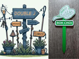 BOK CHOI - Garden Stake