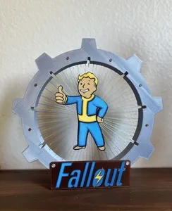 Fallout Vault Boy String Art