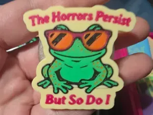 Badge Reel Cover - The Horrors