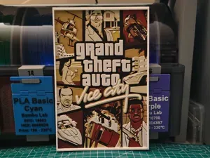 Grand Theft Auto: Vice City Poster - Hueforge Art