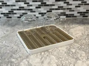 Glass drying rack heavy duty