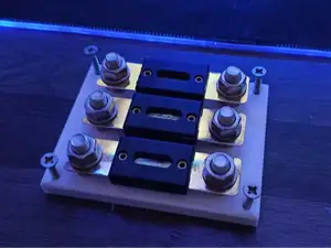 Sicherungshalter ANL / fuse holder ANL for 3 fuses