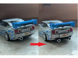 LEG0 Champions Nissan Skyline Diffuser