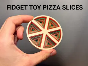 Fidget Toy Pizza Slices