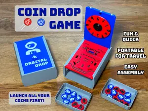 Orbital Drop Game - Portable Coin Drop Challenge