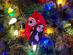 Jack and Sally Nightmare Before Christmas Ornament