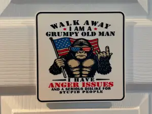 GRUMPY OLD MAN SIGN