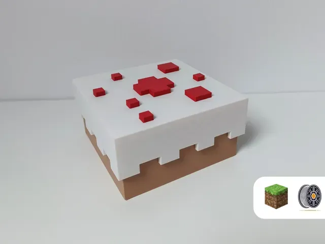 Minecraft (Birthday) Cake Gift Box | NO AMS — Фото 3 из 8