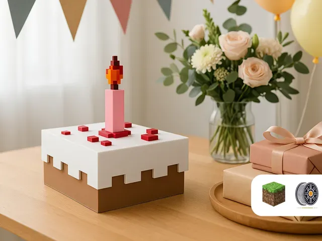 Minecraft (Birthday) Cake Gift Box | NO AMS