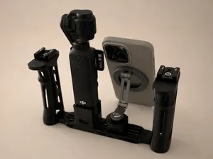 Dual Handle Rig for DJI Osmo Pocket 3 / 4 