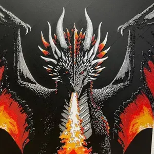 Drogon - Game of Thrones - HueForge - Dragon