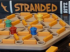 STRANDED BOARD GAME - Bookcase Edition