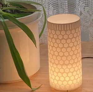 Honeycomb style shade for Bambu Lamp Kit 001 Base