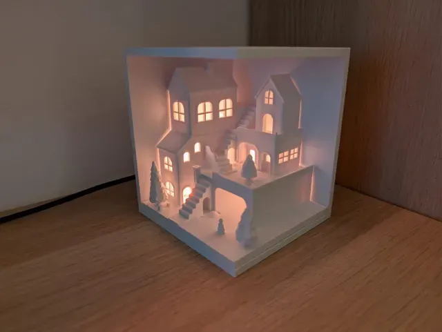 Winter Light Diorama – Christmas Village - LED — Фото 3 из 6