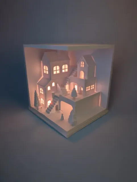 Winter Light Diorama – Christmas Village - LED — Фото 2 из 6