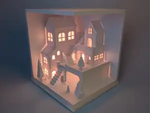Winter Light Diorama – Christmas Village - LED