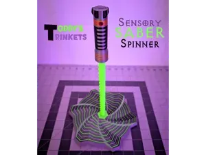Sensory Saber Spinner (Full 256mm Plate Option)