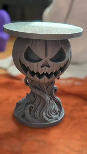 Halloween Big Pumpkin Candle Holder — Фото 2 из 7