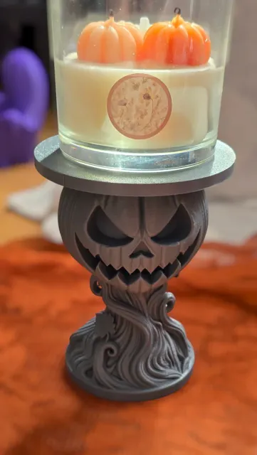 Halloween Big Pumpkin Candle Holder — Фото 7 из 7