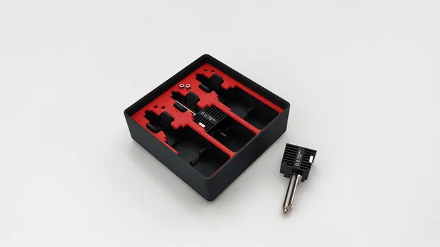 3x Hot-end A1/A1 mini fancy holder Gridfinity — Фото 2 из 7