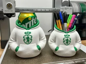 SPORTING PORTUGAL SET - PEN HOLDER AND CAN COOLER