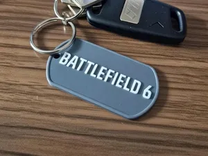 battlefield dogtag chapa llavero