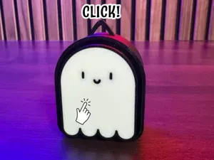 Cute Ghost Fidget Clicker - Satisfying