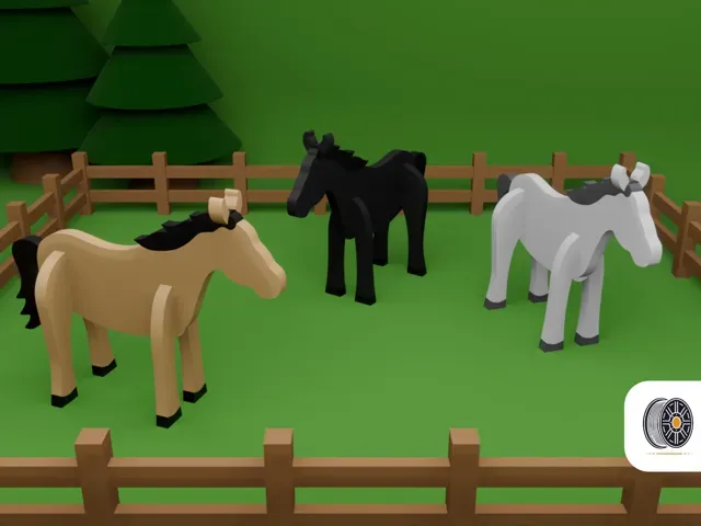 Cute Horse Kit Card | AMS Ready — Image 4 of 6