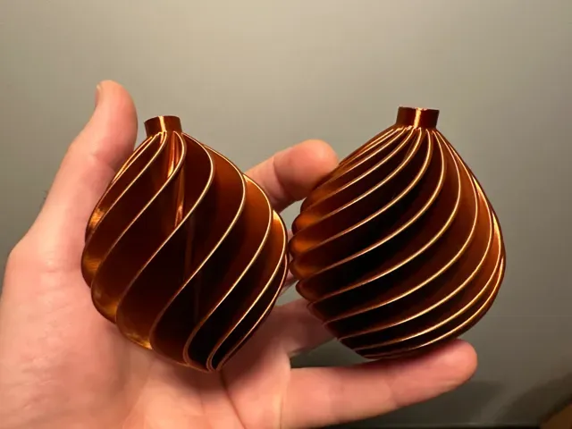 Spiral Christmas tree ball ornament — Фото 2 из 8