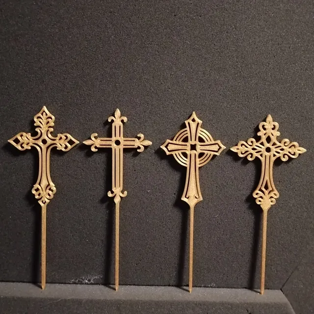 Elegant Cross Toppers – Communion — Фото 3 из 5