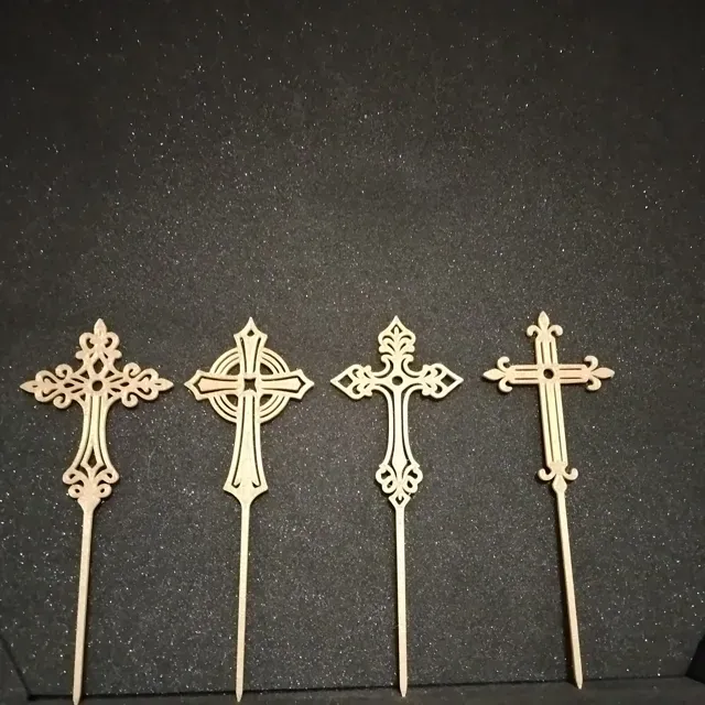 Elegant Cross Toppers – Communion — Фото 2 из 5