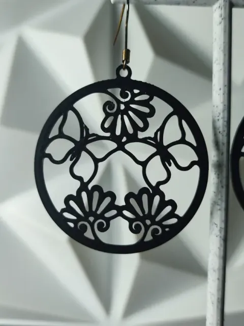Aretes Eclipse Floral — Image 3 of 3