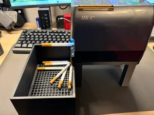 Hawkmatic HK3+ Auffangbox mit Gitter