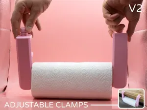 Multi Clamp Paper Towel Holder by Pork3D.com