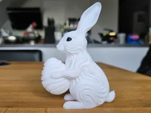 Skulpturaler Osterhase | Modernes Design | Easter