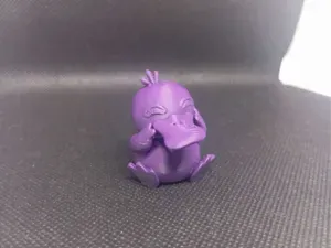 Sitting Psyduck Pokemon Inspired Character Toy