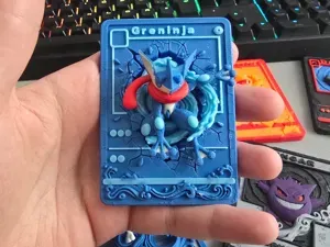 3d Greninja Pokemon TCG Sammelkarte