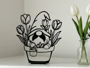Dekoaufsteller Wichtl im Blumentopf