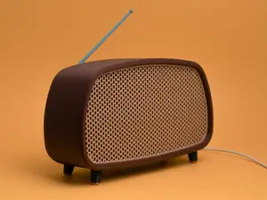 Smart Speaker Retro Radio Housing