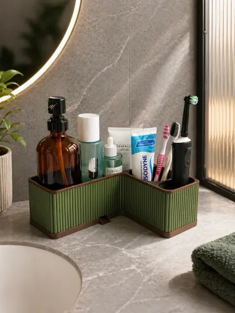 Modern Bathroom Organizer – Corner Storage — Фото 2 из 5